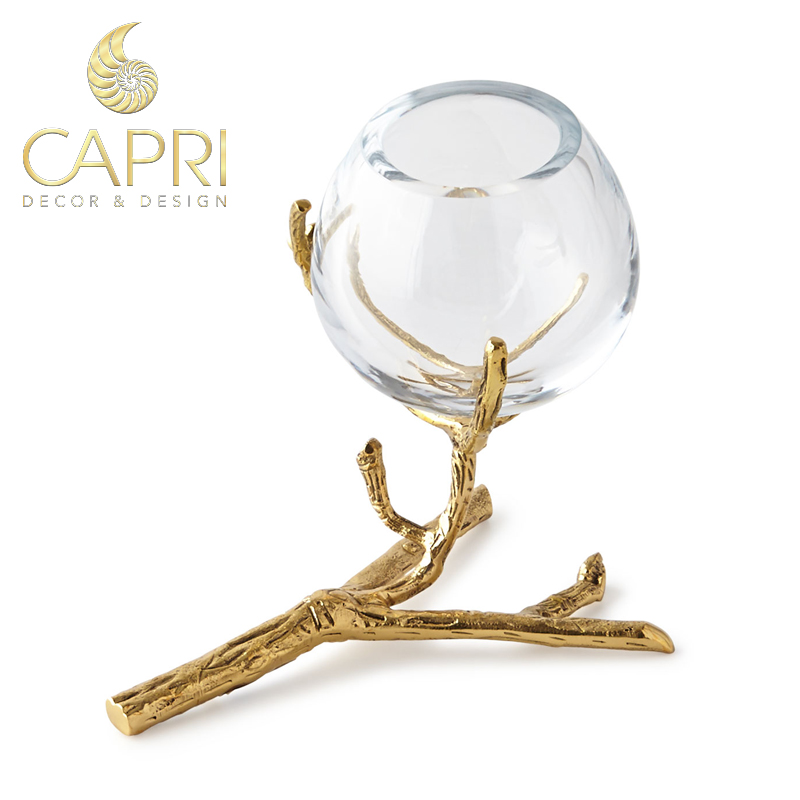 Đồ decor cao cấp Capri Home: Cành cây vàng một nhánh - Capri Home