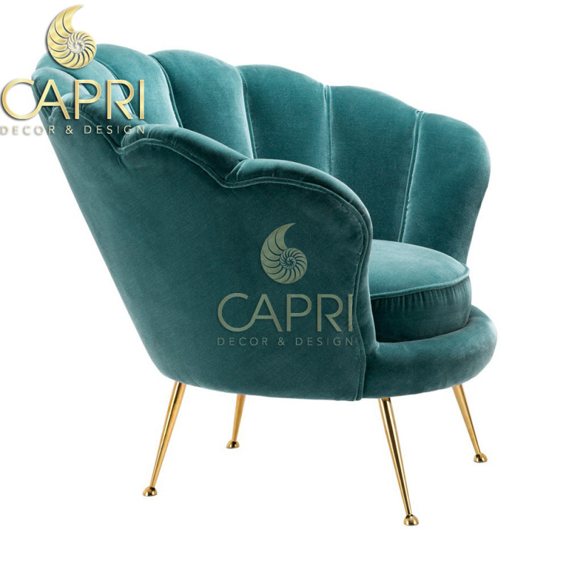 Sofa ngọc trai, cảm hứng từ đại dương của Capri Home