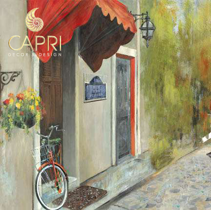 Tranh in bản quyền Capri Home: Stopping By
